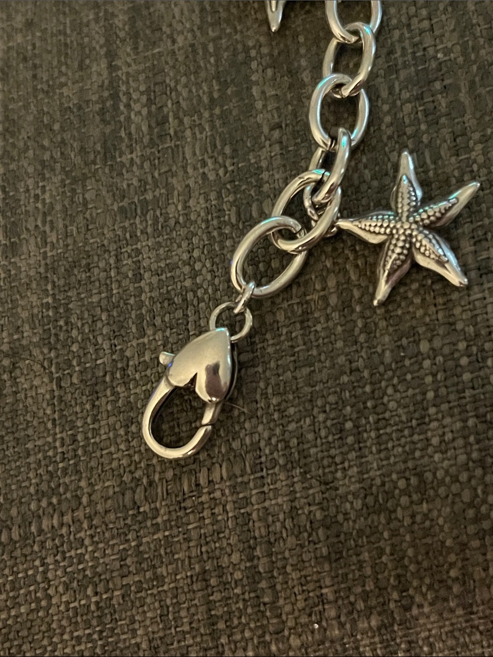 Brighton Silver Starfish Link Charm Bracelet - Picture 5 of 5
